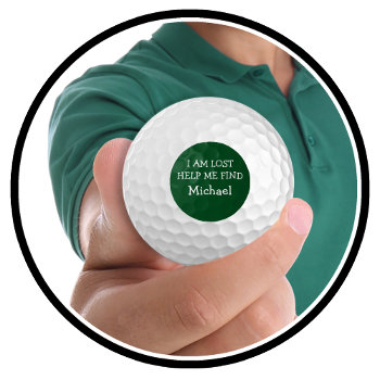 Funny Men's Lost Golf Balls by idesigncafe at Zazzle