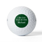 Funny Men's Lost Golf Balls