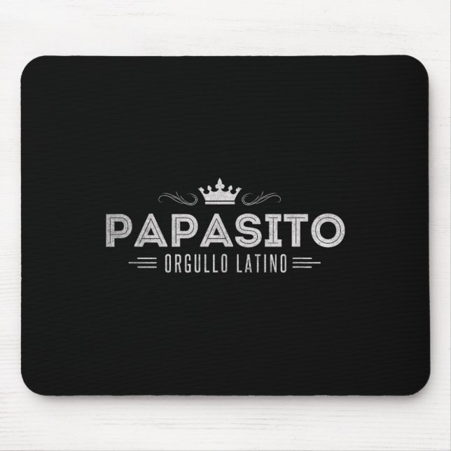 Funny Mens Papasito Father's Day Design For Man  Mouse Pad (Front)