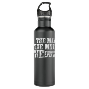 Funny Men's Pickleball Gift for Pickleball Player Stainless Steel Water Bottle