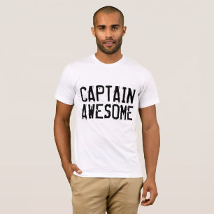 Funny men's T-shirts, CAPTAIN AWESOME T-Shirt