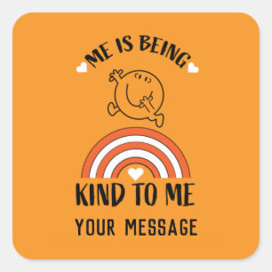 Funny Mental health awareness Square Sticker
