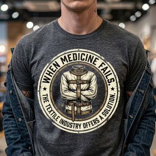 Funny Mental Health Humor Straitjacket T-Shirt