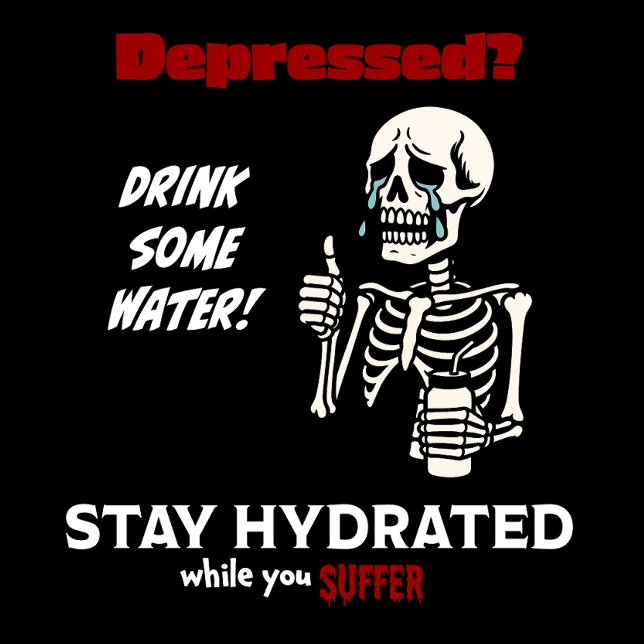 Funny Mental Health Poster - Light Print (Creator Uploaded)