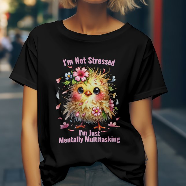 Funny Mentally Multitasking  T-Shirt (Creator Uploaded)