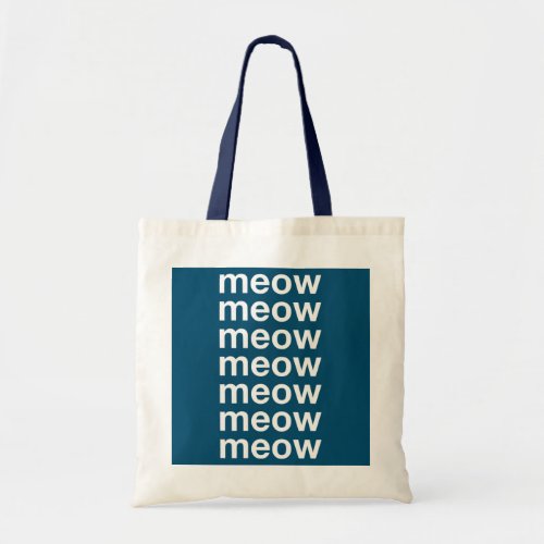 Funny Meow Cat Mom Dad Kitty Kitten Claws Rawr Tote Bag