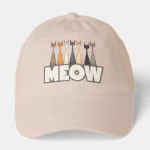 Funny Meow Peeking Cats Crew | Cat Humor Graphic