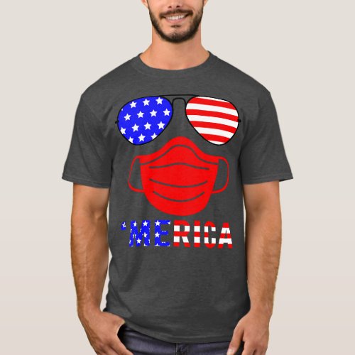 Funny Merica Gift 4th of july Gift Independence Da T_Shirt