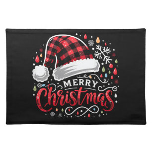 Funny Merry Christmas Cloth Placemat