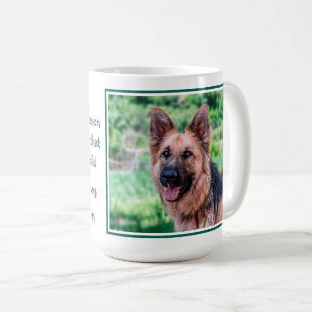 Funny Merry Christmas Dog Dad Coffee Mug (Front Right)