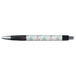 Funny Merry Christmas Holiday Naughty Elf Pen