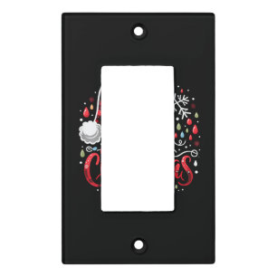 Funny Merry Christmas Light Switch Cover