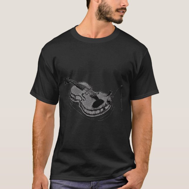Funny Merry Fishmas T-Shirt (Front)