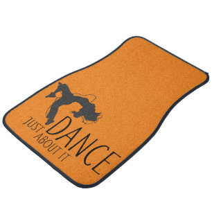 Funny Message - Just Dance About It 1 Car Floor Mat