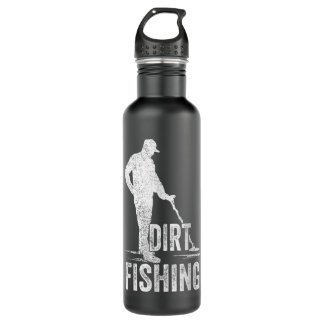 Funny Metal Detector Detectorist Detecting Detecti Stainless Steel Water Bottle