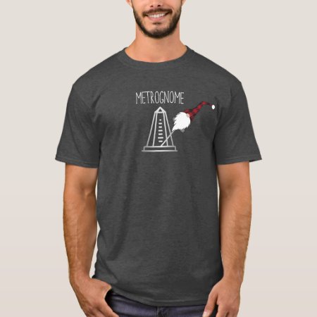 Funny Metrognome - Metronome, Gnome T-shirt