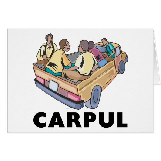 Funny Mexican Carpul Cards (Front Horizontal)