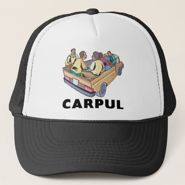 Funny Mexican Carpul Trucker Hat (Front)