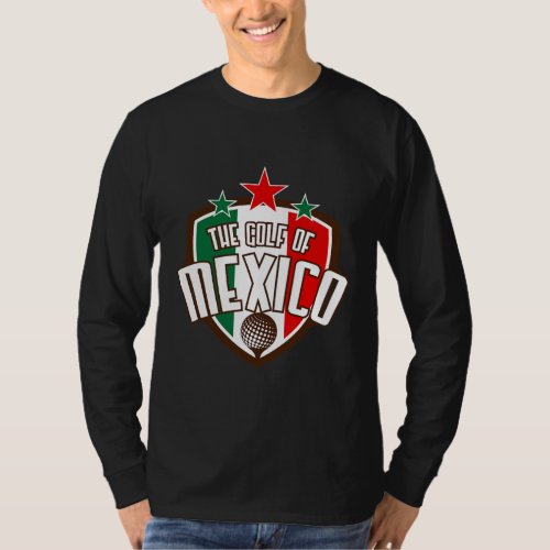 Funny Mexican Golfer Sport Golf Player Gift  T_Shirt