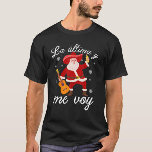 Funny Mexican Santa Christmas Feliz Navidad Mexico T-Shirt