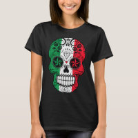 Funny Mexican Skull Head Cinco De Mayo Flag 