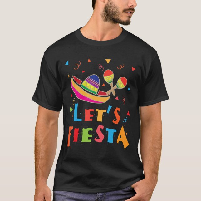 Funny Mexico Shirt - Fiesta - Mexican Party Tee.pn (Front)