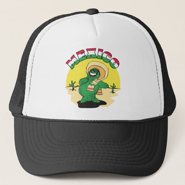 Funny Mexico Trucker Hat (Front)