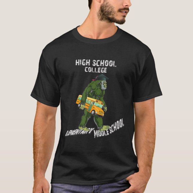 Funny Middle School Graduation - 2021 Junior High T-Shirt (Front)
