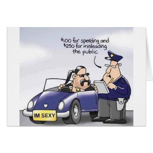 Funny Midlife Crisis Cards (Front Horizontal)