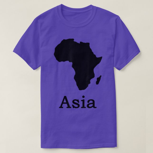 Funny Miedup Africa Asia  T-Shirt (Design Front)