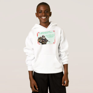 Funny Military/Christmas Santa Hoodie