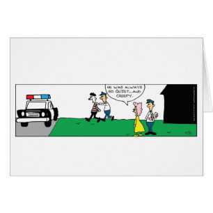 Funny Mime Neighbor Cards