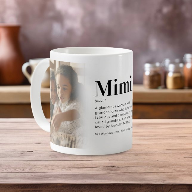 Funny Mimi Definition Photo Coffee Mug (Creator Uploaded)
