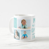 Funny Mimi Grandchildren Names & Photo Collage Coffee Mug (Front Left)