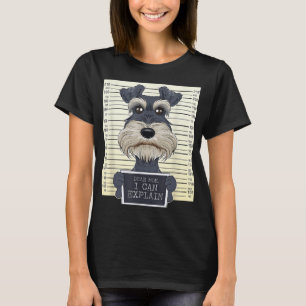 Funny Miniature Schnauzer Mom I Miniature Schnauze T-Shirt