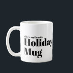 Funny Minimalist Christmas Pun Holiday Photo Coffee Mug<br><div class="desc">Funny Minimalist Christmas Pun Holiday Photo Mug - you can put your favorite "mug" on your favorite mug! Fun minimalist design and space for your photo. Easy to customize with text, fonts, and colors. Created by Zazzle pro designer BK Thompson exclusively for Cedar and String; please contact us if you...</div>