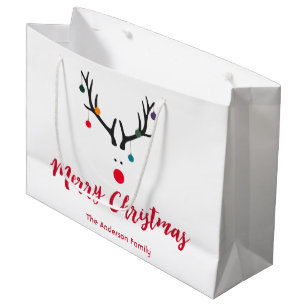 Funny Christmas Gift Bags Zazzle