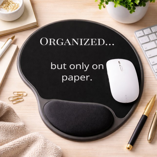 Funny Minimalist Gel Mouse Pad Office Humor (Creator Uploaded)