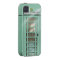 Funny Mint Green British Phone Box Personalized