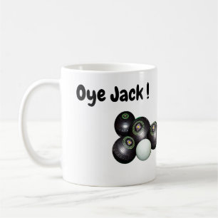Funny Missing Lawn Bowls, Coffee Mug