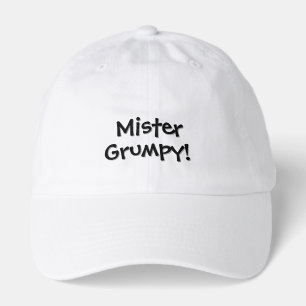 Funny Mister Grumpy Baseball Hat
