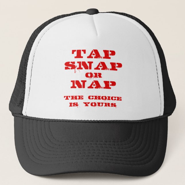 Funny MMA Quote Trucker Hat (Front)