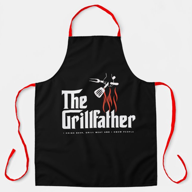  Funny Mob Satire Aprons, #fathersdaygift Dad Apron (Front)