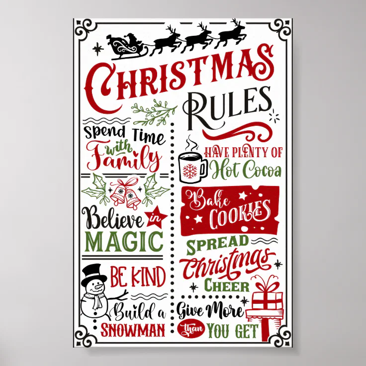 christmas rules looney tunes