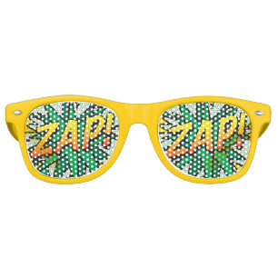 Funny Modern Comic Book ZAP Retro Sunglasses
