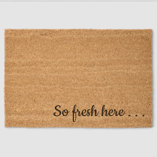 Funny Modern Fresh Summer Fiber Doormat