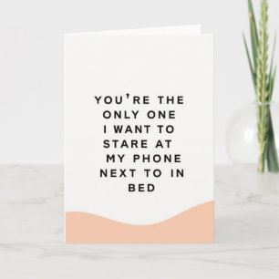 Funny Modern Love Phone Card