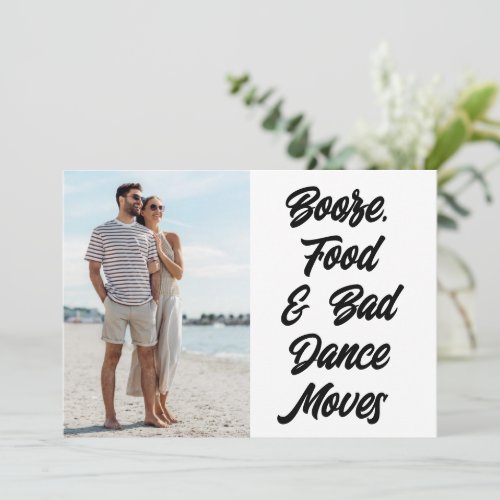 Funny Modern Photo Wedding Save the Date