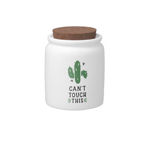 Funny  Modern  Stash Jar Cactus Candy Jar