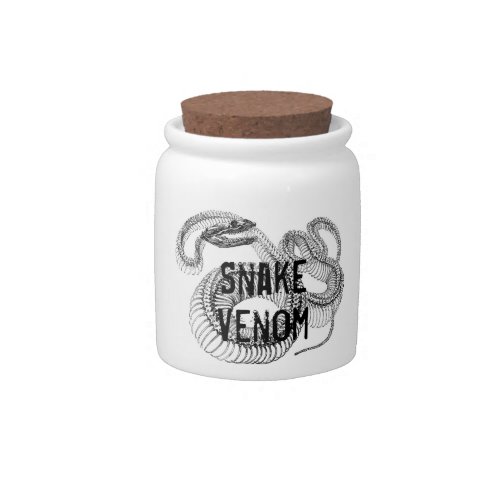 Funny  Modern  Stash Jar Snake Venom Candy Jar
